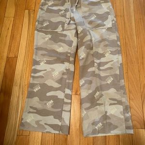 PINK wide leg crop pants